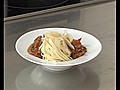 Spaghetti bolognaise | BahVideo.com
