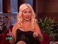 Christina Aguilera Opens Up To Ellen About  | BahVideo.com