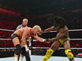 Dolph Ziggler vs Kofi Kingston - U S Championship 2-out-of-3 Falls Match - Part 2 | BahVideo.com