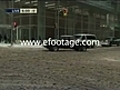 CARS ON SNOWY CITY STREETS - HD | BahVideo.com