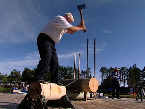 Lumberjack Competition Part II | BahVideo.com