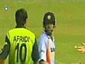 Gambir and Afridi Fight - 3rd ODI | BahVideo.com