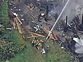 UNCUT Firefighters Battle Massive Blaze | BahVideo.com