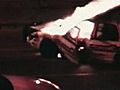 Detroit Police Car Burns Thursday Morning On I-96 | BahVideo.com