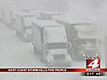 Snow blankets East Coast | BahVideo.com