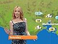 Kylie Minogue reads weather on GMTV | BahVideo.com