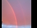Pink Sky Double Rainbow | BahVideo.com