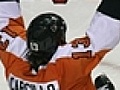 Carcillo 2 Flyers lead 5-1 | BahVideo.com