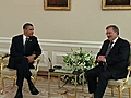 President Obama s Bilateral Meeting with President Komorowski of Poland | BahVideo.com