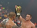 WWE Monday Night Raw - John Cena and Batista Vs Ted DiBiase and Cody Rhodes | BahVideo.com