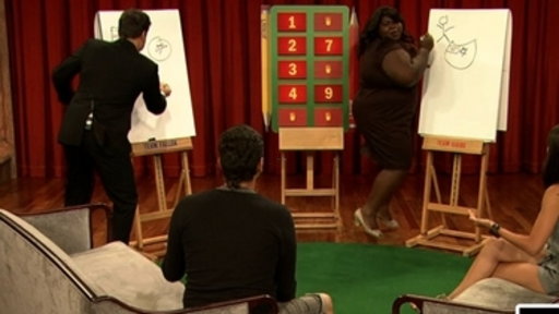 Late Night with Jimmy Fallon - Pictionary With Gabourey Sidibe Part 2 | BahVideo.com