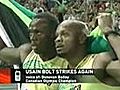 Bolt Obliterates World Record | BahVideo.com