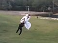 Zipline Wedding Crash | BahVideo.com