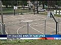 Officials Lock Down Basketball Court To Combat Littering Problem | BahVideo.com