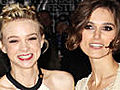 Fashion Feud Carey Mulligan and Keira Knightley | BahVideo.com