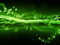 Cool Streaks Loop - Neon Green HD  | BahVideo.com