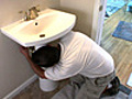 Finish amp Test a Pedestal Sink | BahVideo.com