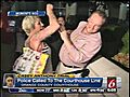 Fight Breaks Out In Casey Anthony Trial Line | BahVideo.com