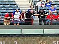 Rangers Fan Falls Dies Reaching For Hamilton  | BahVideo.com