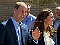 Raw Video Royals visit charred Canadian town | BahVideo.com