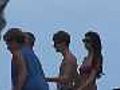 Justin Bieber amp Selena Gomez Parasail In Hawaii | BahVideo.com