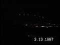 UFOs Over Phoenix The V-Shaped Object Video 1 4 | BahVideo.com