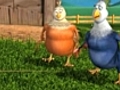 Back at the Barnyard Otis vs Bigfoot Pecky Suave  | BahVideo.com