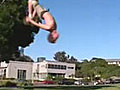 Tightrope backflip | BahVideo.com