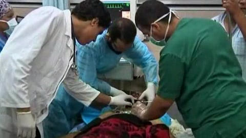 Libyan rebels injured near Brega | BahVideo.com