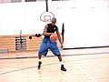 Dre Baldwin New Streetball Move Knee  | BahVideo.com