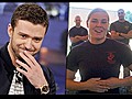 Ein Unteroffizier bittet Justin Timberlake um ein Date | BahVideo.com
