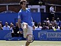 Andy Murray hits through-the-leg winner  | BahVideo.com