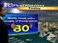 Meteorologist Tim Williams amp 039 Afternoon Forecast | BahVideo.com
