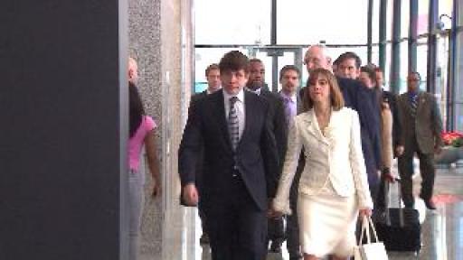 Blagojevich court hearing | BahVideo.com