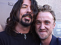 Dave Grohl Congratulates Tom Felton On His  | BahVideo.com