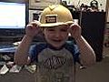 Two Year Old With Bob the Builder Hat from NYC | BahVideo.com