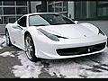 2010 White Custom Ferrari 458 Italia in  | BahVideo.com