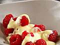 Zabaglione with Fresh Peaches and Raspberries | BahVideo.com