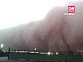Caught On Camera Massive Sandstorm | BahVideo.com