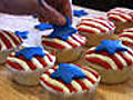 How To Make 4th Of July Cupcakes | BahVideo.com