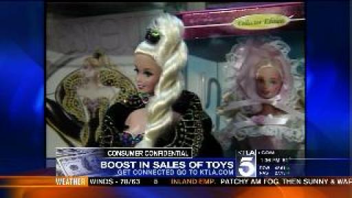 KTLA Consumer Confidential Big Boost in Toy Sales - David Lazarus reports | BahVideo.com