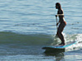 Surfs up on a Paddle Board | BahVideo.com