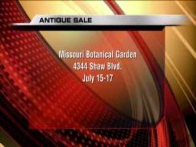 Antique sale at Missouri Botanical Garden | BahVideo.com