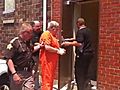 Raw Video 80-Year-Old Murder Suspect Enters Jail | BahVideo.com