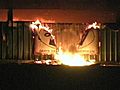 UNCUT Stubborn Fire Burns At Aberdeen Dump | BahVideo.com