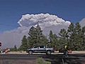 Hundreds Flee Wildfires In Arizona | BahVideo.com