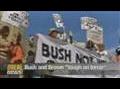 Bush says goodbye to Britain | BahVideo.com