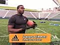 Youth Football Drills - Lawrence Timmons -  | BahVideo.com