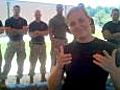 Female marine asks out JT | BahVideo.com