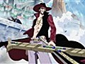 The Great Swordsman Mihawk Luffy Comes Under the Attack of the Black Sword  | BahVideo.com